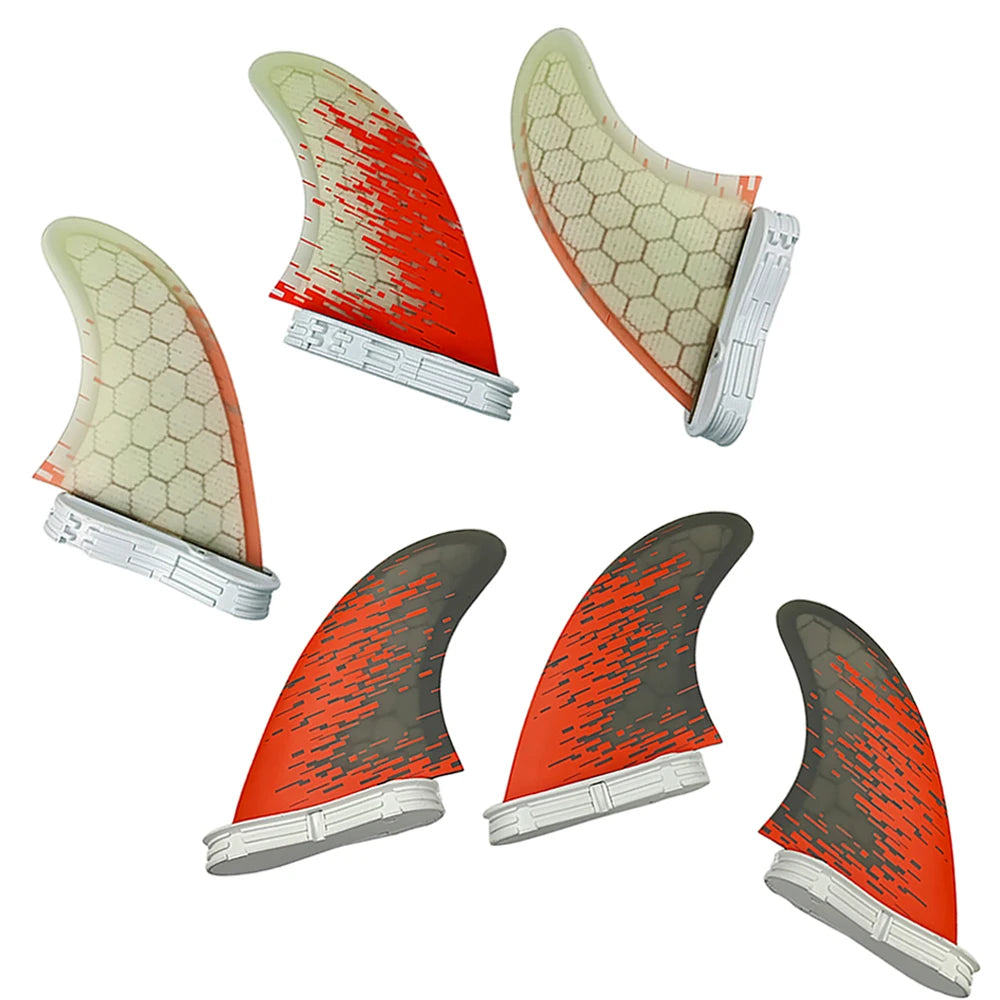 UPSURF FCS II Quillas de Tabla de Surf G7 Truster Set Honeycomb