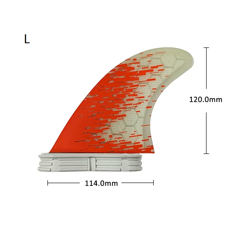 UPSURF FCS II Quillas de Tabla de Surf G7 Truster Set Honeycomb